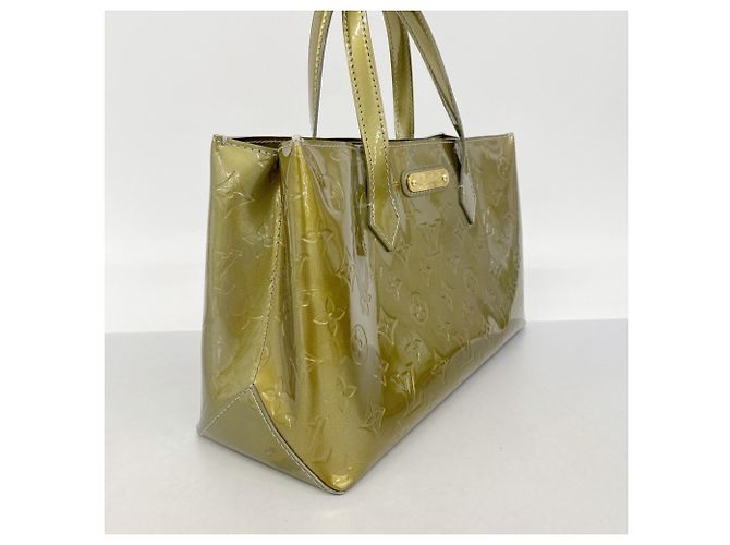 Borsa Louis Vuitton Vernis Wilshire PM Grigio - vista 2