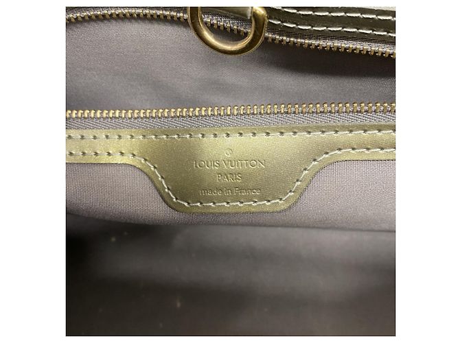 Borsa Louis Vuitton Vernis Wilshire PM Grigio - vista 5