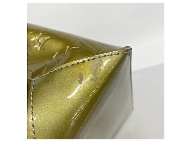 Borsa Louis Vuitton Vernis Wilshire PM Grigio - vista 6