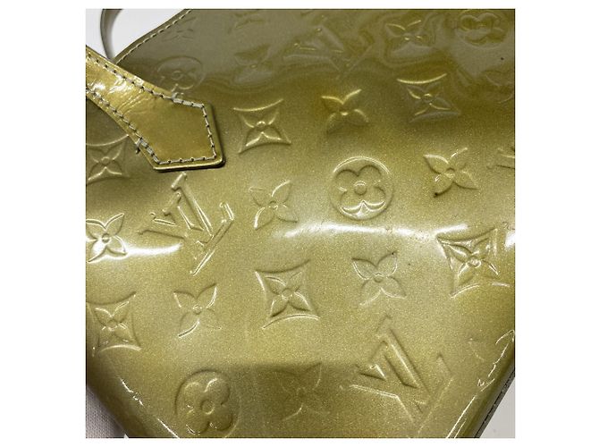 Borsa Louis Vuitton Vernis Wilshire PM Grigio - vista 9