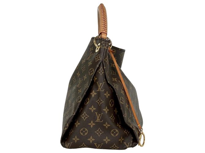 Borsa Tote Artsy MM Monogramma Louis Vuitton Marrone - vista 4