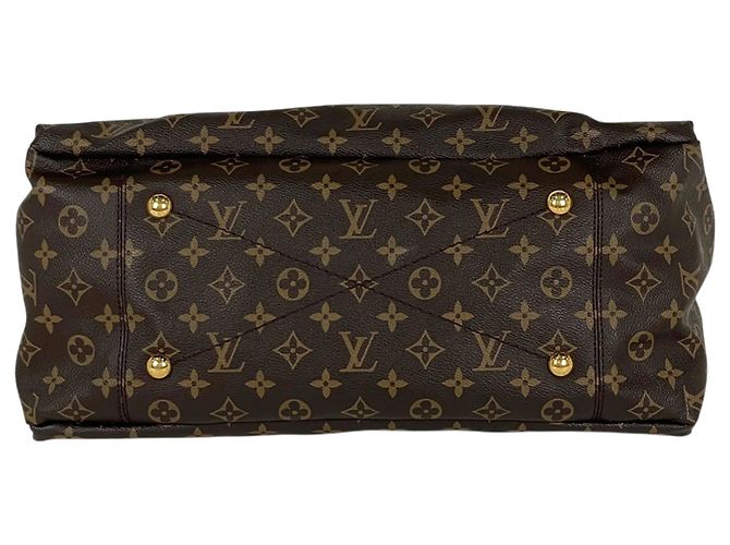 Borsa Tote Artsy MM Monogramma Louis Vuitton Marrone - vista 5