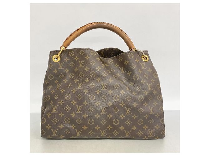 Borsa a Spalla Louis Vuitton Monogram Artsy MM Marrone - vista 11