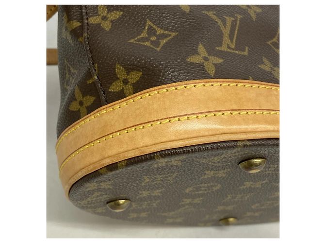 Borsa Tote Bucket PM Monogram Louis Vuitton Marrone - vista 7
