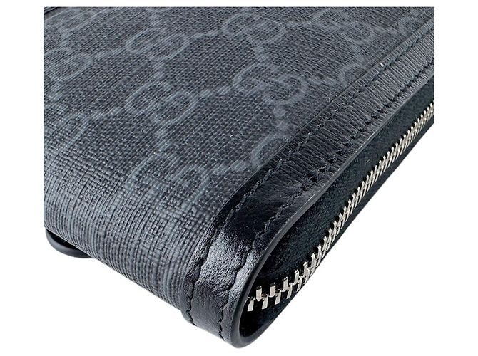 Borsa a Spalla Gucci GG Supreme Nero - vista 7