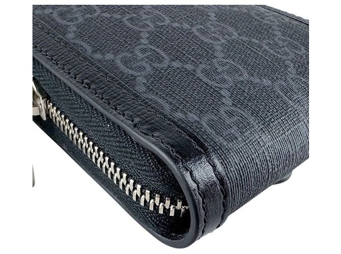 Borsa a Spalla Gucci GG Supreme Nero - vista 8