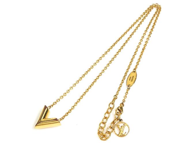Louis Vuitton Essential V Metallkette Golden - Ansicht 10