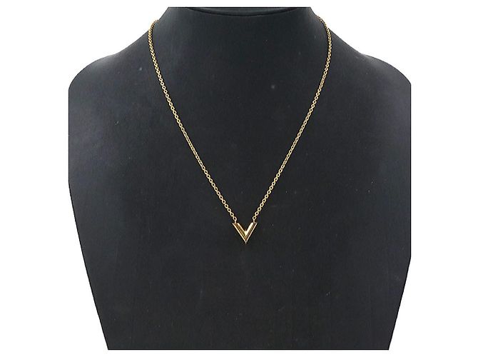 Louis Vuitton Essential V Metallkette Golden - Ansicht 11