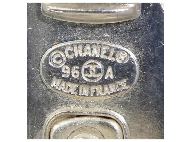 Orecchini a clip in argento Chanel - vista 10