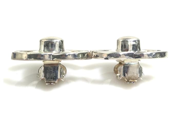 Orecchini a clip in argento Chanel - vista 6