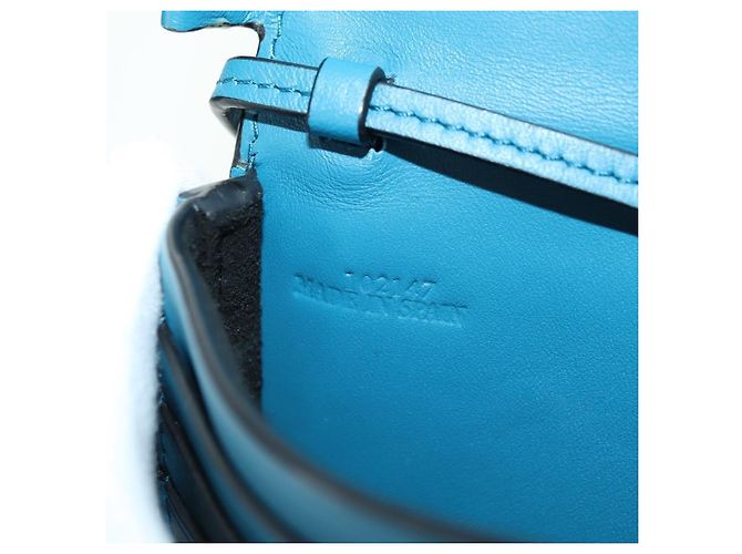 LOEWE LOEWE �~ Studio Ghibli Piccola Pochette con Tacco Spirited Away Auth YKZ1395SM Blu - vista 11