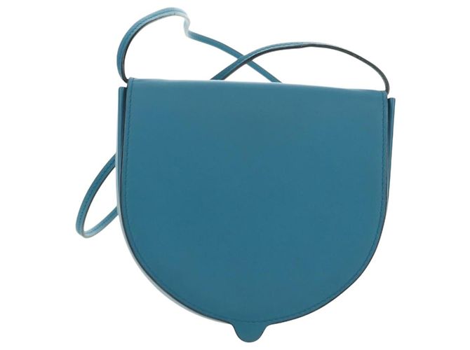 LOEWE LOEWE �~ Studio Ghibli Piccola Pochette con Tacco Spirited Away Auth YKZ1395SM Blu - vista 2