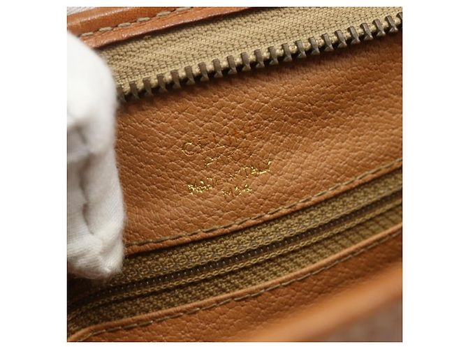 Céline CELINE Macadam Canvas Tasche aus PVC-Leder 2er Set Braun Auth ti3852 - Ansicht 8