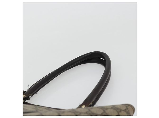 Gucci Borsa Tote GG Supreme in PVC beige e oro 223668 Auth BA12128 D'oro - vista 14
