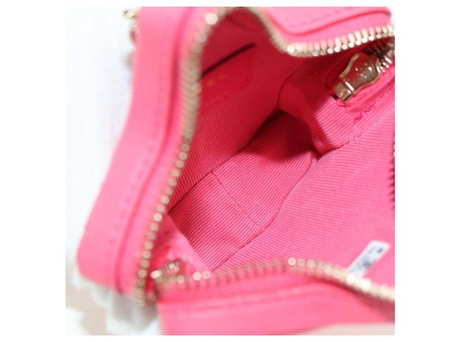 CHANEL Charm per Borsa Matelassé Stella in Pelle di Agnello Rosa Oro CC Auth YKZ1175SAM D'oro - vista 10