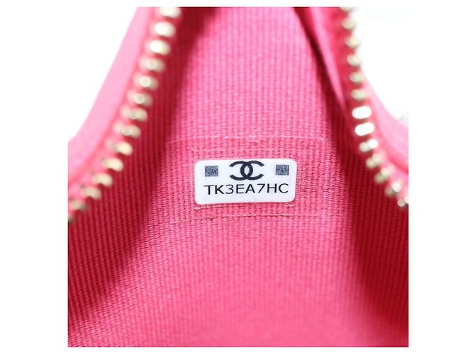 CHANEL Charm per Borsa Matelassé Stella in Pelle di Agnello Rosa Oro CC Auth YKZ1175SAM D'oro - vista 11