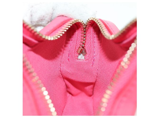 CHANEL Charm per Borsa Matelassé Stella in Pelle di Agnello Rosa Oro CC Auth YKZ1175SAM D'oro - vista 19