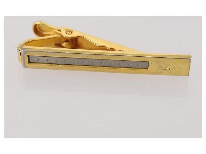 Fermaglio per cravatta Christian Dior Cuff in metallo 4 pezzi Tonalità oro Auth BA11846 - vista 2