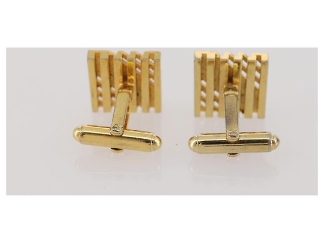 Fermaglio per cravatta Christian Dior Cuff in metallo 4 pezzi Tonalità oro Auth BA11846 - vista 5