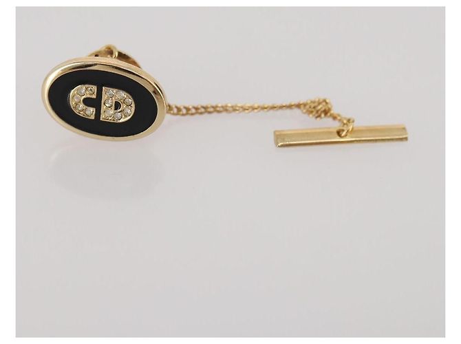 Fermaglio per cravatta Christian Dior Cuff in metallo 4 pezzi Tonalità oro Auth BA11846 - vista 6
