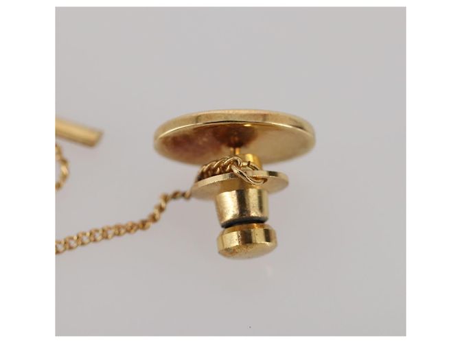 Fermaglio per cravatta Christian Dior Cuff in metallo 4 pezzi Tonalità oro Auth BA11846 - vista 8
