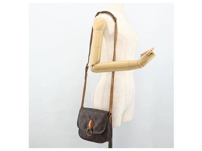 LOUIS VUITTON Sac à épaule Monogram Saint Cloud MM M51243 LV Auth mr2350 Monogramme - vue 26