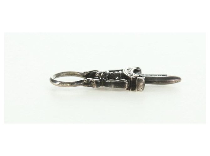 Pendente Charm Daga Chrome Hearts in Argento Ag925 Auth YKZ1428V - vista 10