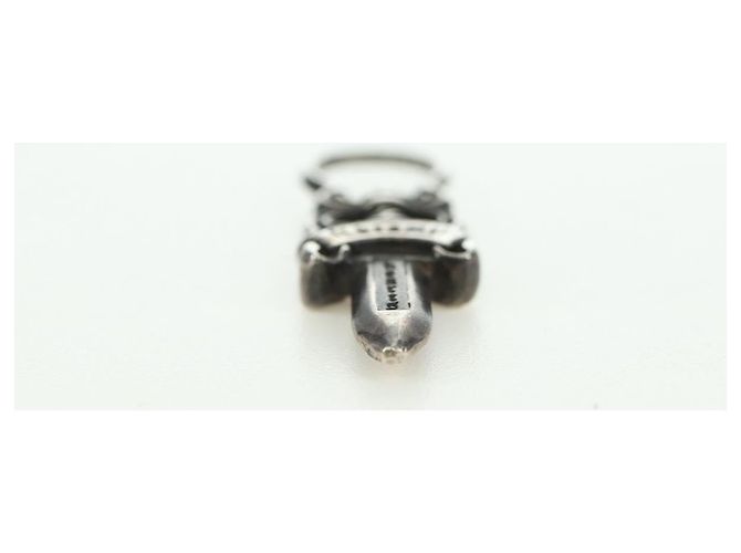 Pendente Charm Daga Chrome Hearts in Argento Ag925 Auth YKZ1428V - vista 13