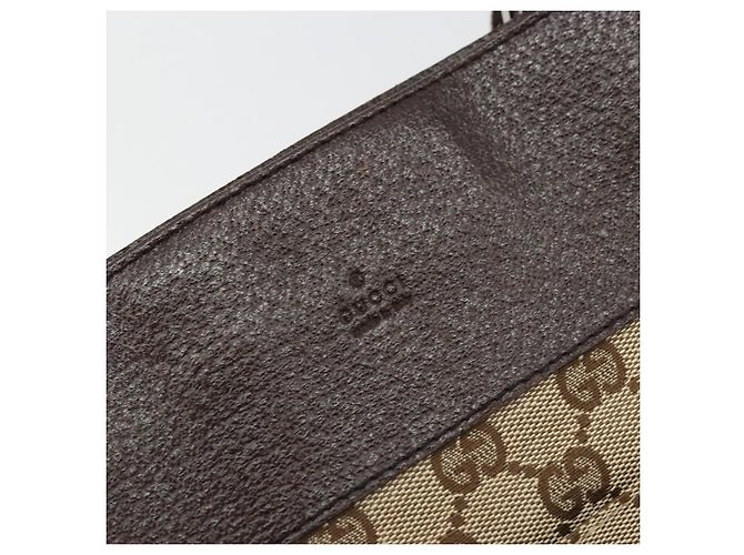 GUCCI GG Canvas Schultertasche Beige Silber 27639 Auth 175230A - Ansicht 17
