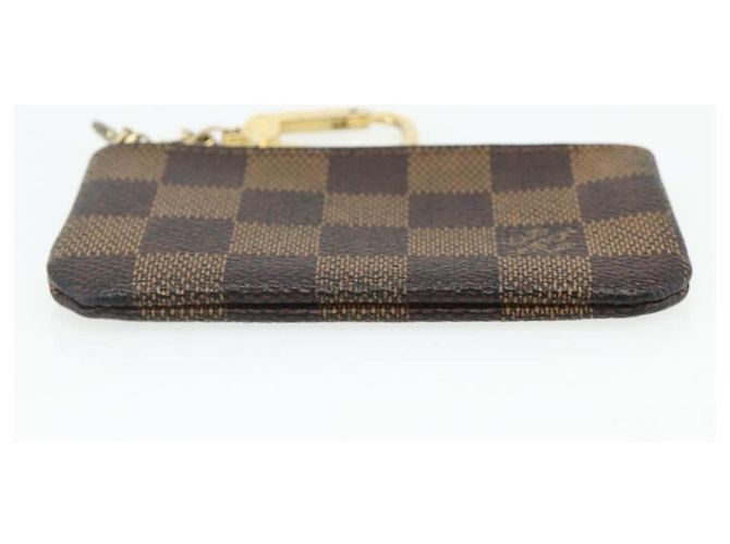 LOUIS VUITTON Pochette Cles Damier Ebene Münzgeldbörse N62658 LV Auth 176507 - Ansicht 7