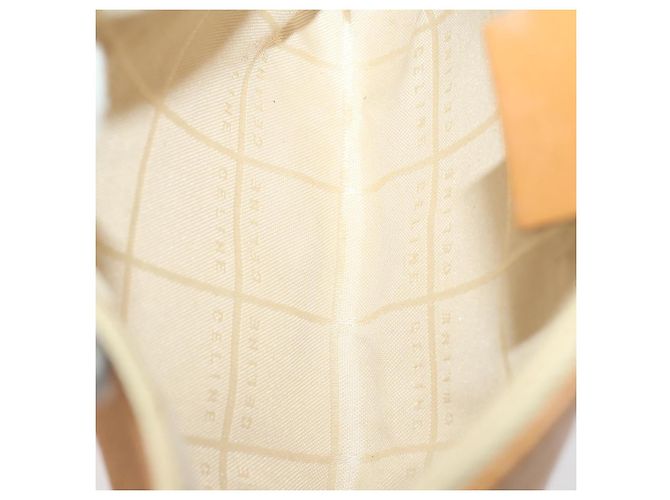 Céline Borsa a Spalla in Pelle Beige Auth BAZ792 - vista 21
