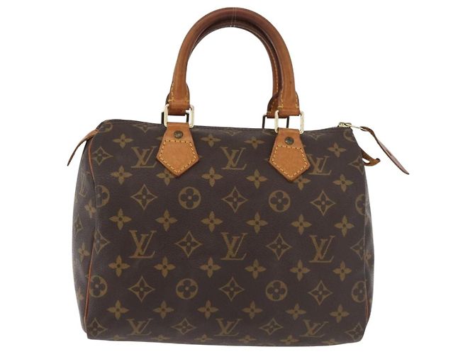 LOUIS VUITTON Bolsa de Mão Monogram Speedy 25 M41528 LV Auth 175567A Monograma - vista 13