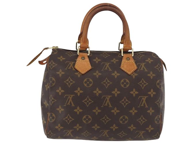 LOUIS VUITTON Bolsa de Mão Monogram Speedy 25 M41528 LV Auth 175567A Monograma - vista 2