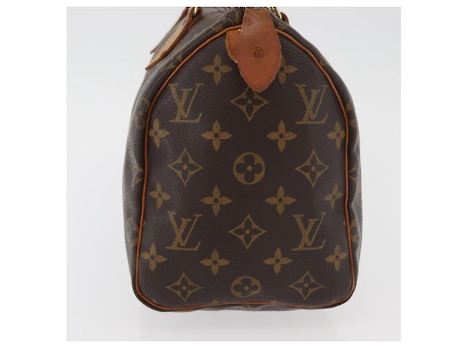 LOUIS VUITTON Bolsa de Mão Monogram Speedy 25 M41528 LV Auth 175567A Monograma - vista 3