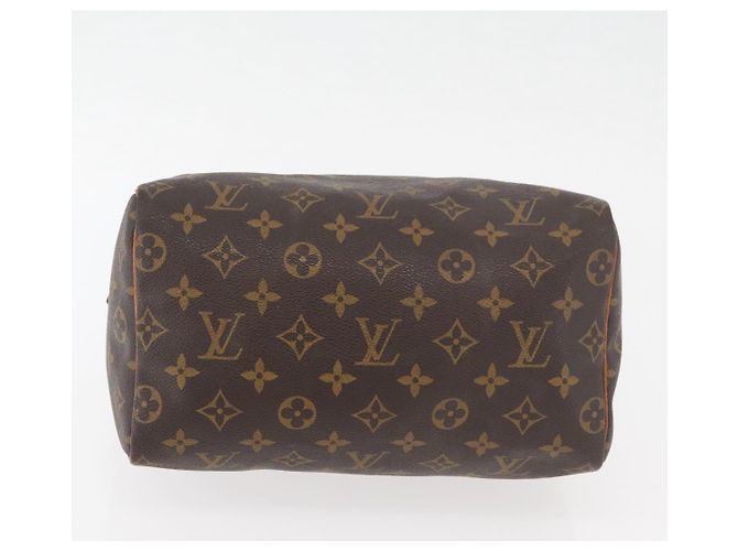 LOUIS VUITTON Bolsa de Mão Monogram Speedy 25 M41528 LV Auth 175567A Monograma - vista 5