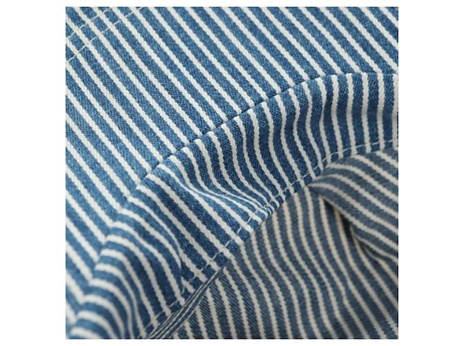 Cappello GUCCI in cotone blu Auth BA12082A - vista 10