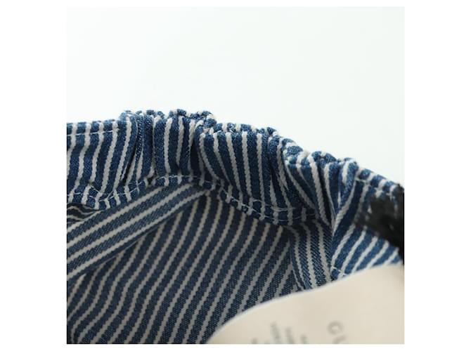 Cappello GUCCI in cotone blu Auth BA12082A - vista 11