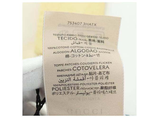 Cappello GUCCI in cotone blu Auth BA12082A - vista 15