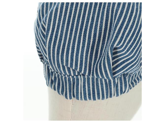Cappello GUCCI in cotone blu Auth BA12082A - vista 8