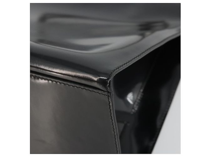 Borsa tote in pelle nera e argento Salvatore Ferragamo Auth YKZ1497 Nero - vista 16