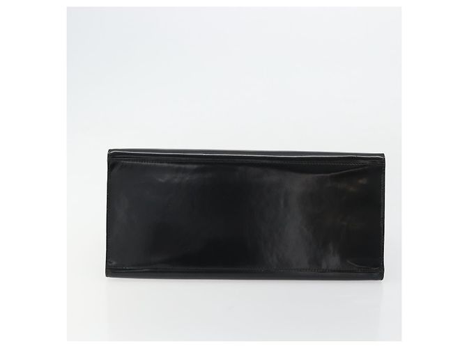 Borsa tote in pelle nera e argento Salvatore Ferragamo Auth YKZ1497 Nero - vista 5