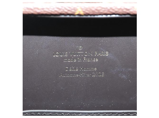 LOUIS VUITTON Monogram Borsa a Spalla Vertical Clutch Box M10247 LV Auth YKZ1537SM Monogramma - vista 10