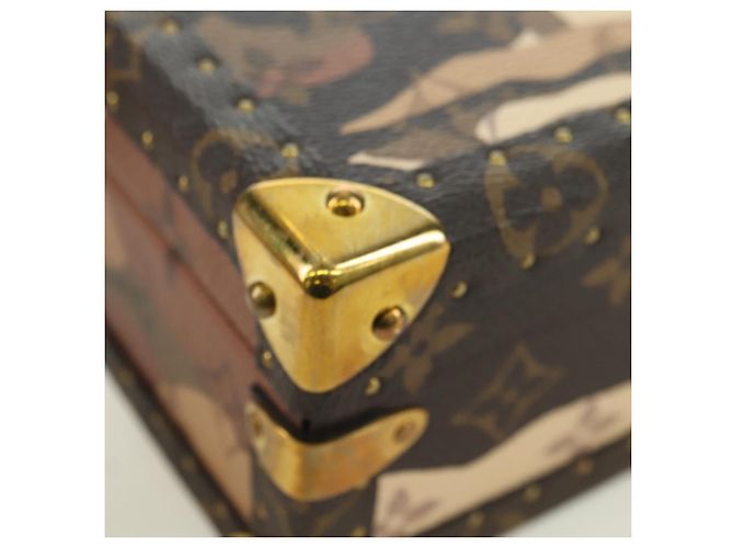 LOUIS VUITTON Monogram Borsa a Spalla Vertical Clutch Box M10247 LV Auth YKZ1537SM Monogramma - vista 17