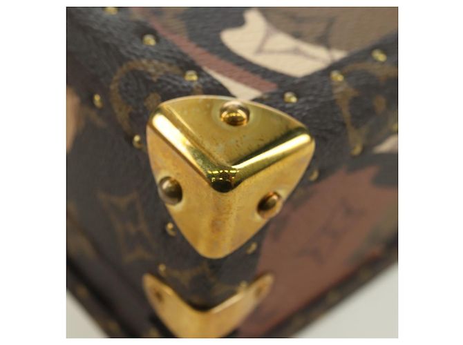 LOUIS VUITTON Monogram Borsa a Spalla Vertical Clutch Box M10247 LV Auth YKZ1537SM Monogramma - vista 19