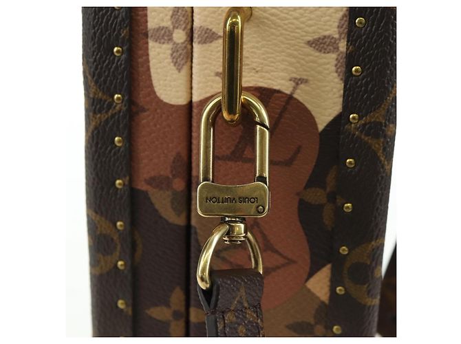 LOUIS VUITTON Monogram Borsa a Spalla Vertical Clutch Box M10247 LV Auth YKZ1537SM Monogramma - vista 20
