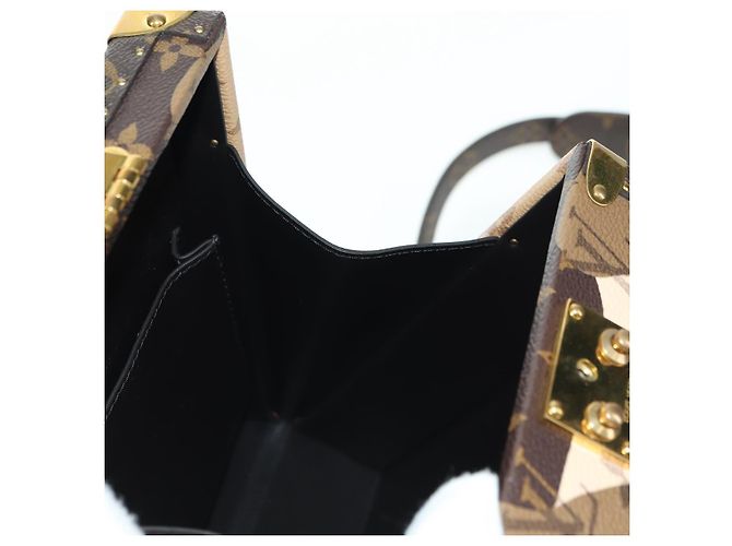 LOUIS VUITTON Monogram Borsa a Spalla Vertical Clutch Box M10247 LV Auth YKZ1537SM Monogramma - vista 22