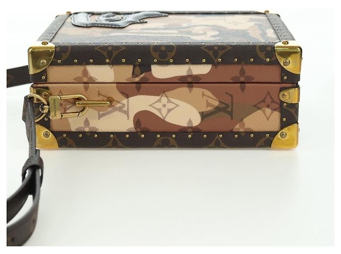 LOUIS VUITTON Monogram Borsa a Spalla Vertical Clutch Box M10247 LV Auth YKZ1537SM Monogramma - vista 3