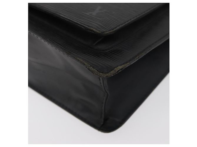 LOUIS VUITTON Borsa a Mano Epi Monceau 28 Nera M52122 LV Auth 176555 Nero - vista 14