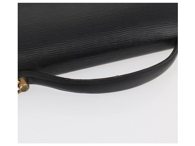 LOUIS VUITTON Borsa a Mano Epi Monceau 28 Nera M52122 LV Auth 176555 Nero - vista 7