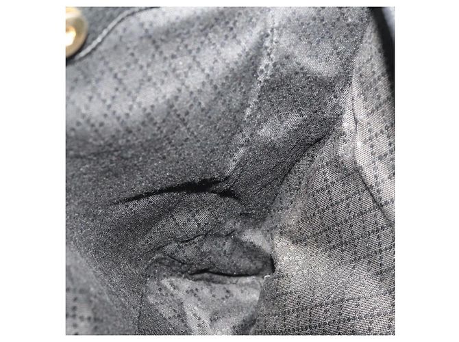 Borsa a mano in suede GUCCI Bamboo 2way Nero Oro 002 2855 0322 0 Auth bs34248 D'oro - vista 18